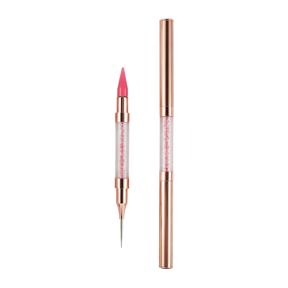 Rhinestones Picker Doting Pen Dual-Ended Wax Pencil Pen Rhinestone Picker Double Head Applicator Gems Stick Tool