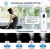 for Large Room Home Bedroom 2000 sq.ft. 17L/4.5Gal Large Humidifier with Extension Tube & 4 Speed Mist,Top Fill Whol 4