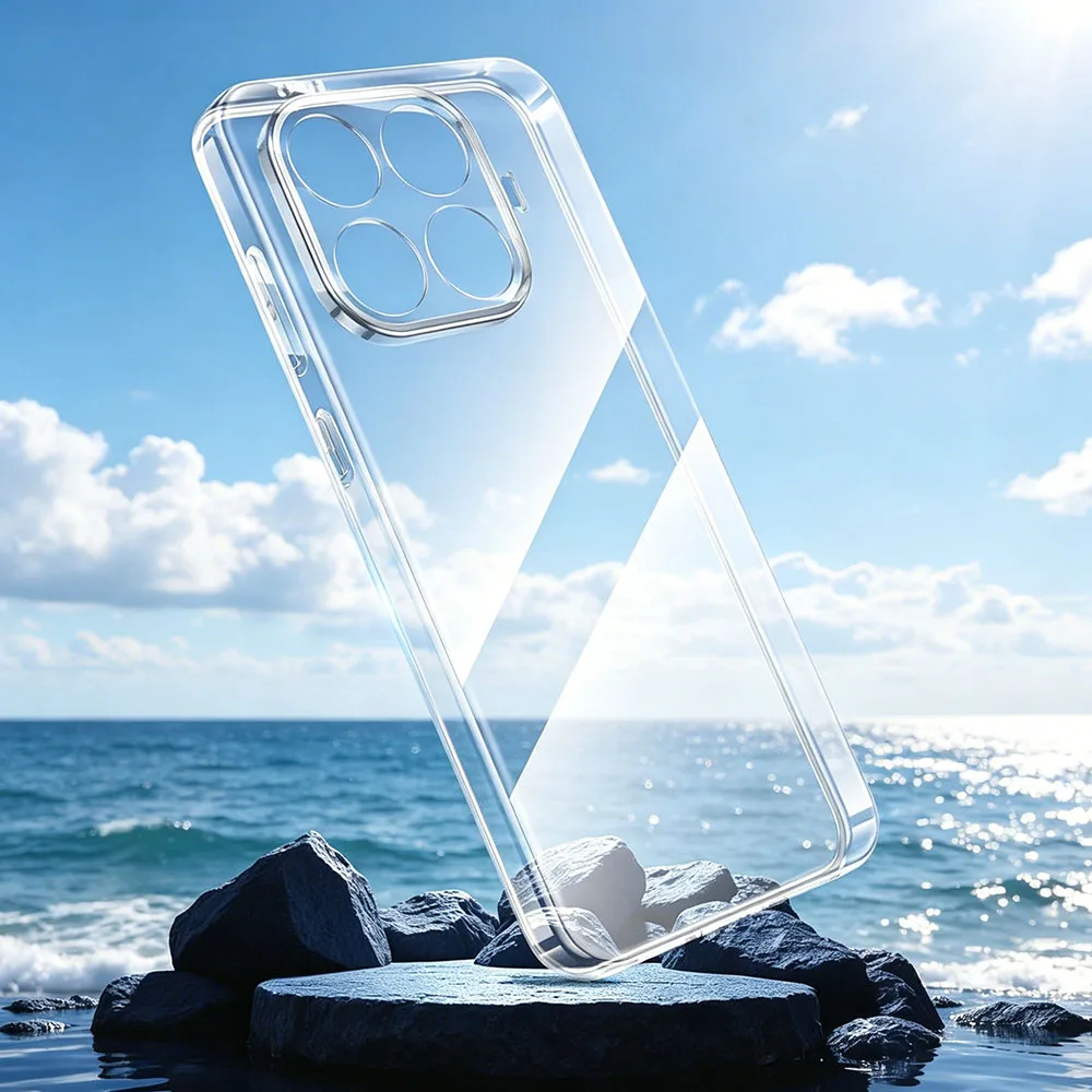Ultra Thin Silicone Soft Case - Transparent Slim Clear Shockproof TPU Shell