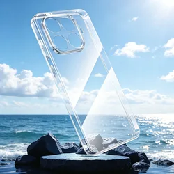 Ultra Thin Silicone Soft Case - Transparent Slim Clear Shockproof TPU Shell - Xiaomi 14 Pro