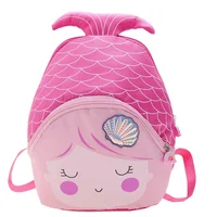 Cartoon Child Backpack Girl Princess Bags Mermaid Kindergarten Cute Toy Bags Baby Backpack Outdoor Early Education Backpack 2