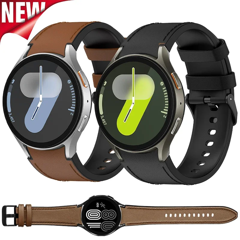 No Gaps Leather Strap for Samsung Galaxy Watch