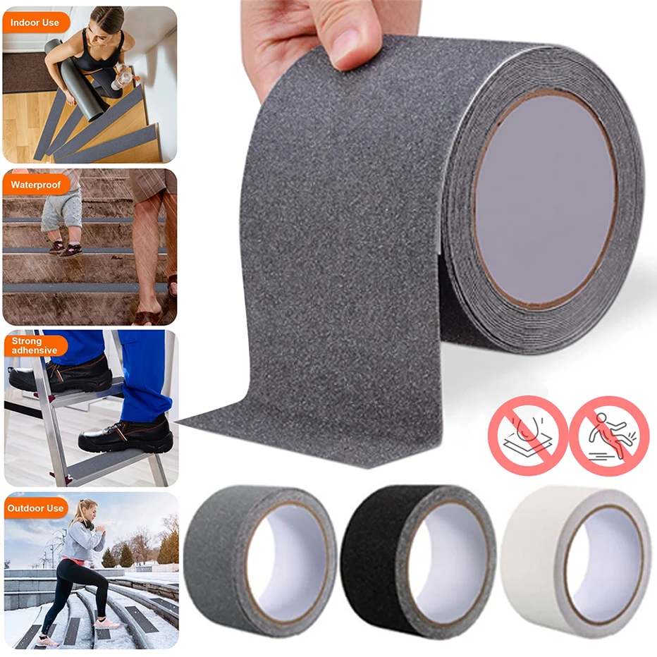 Great Grip Rug Tape 2.5-in x 25-ft Gray Anti-Slip Rug Tape