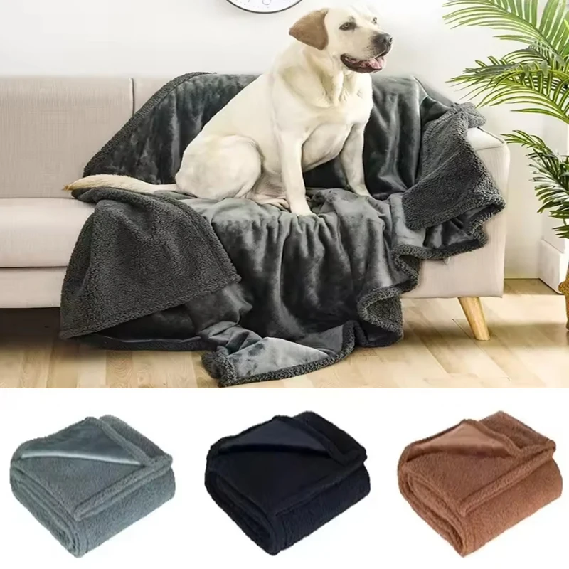 Luxury Shaggy Blanket Winter Warm Cosy Romantic Couple Waterproof Blanket-Thickened Large Size Blanket Microfibre-Blanket