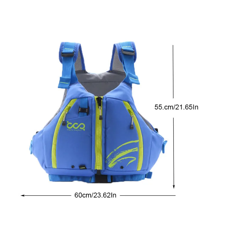 Daiseanuo Adult Life Jackets Floating Vest Buoyancy Aid Jacket PFD for Fishing Sailing Surfing Boating Kayak Water Sports