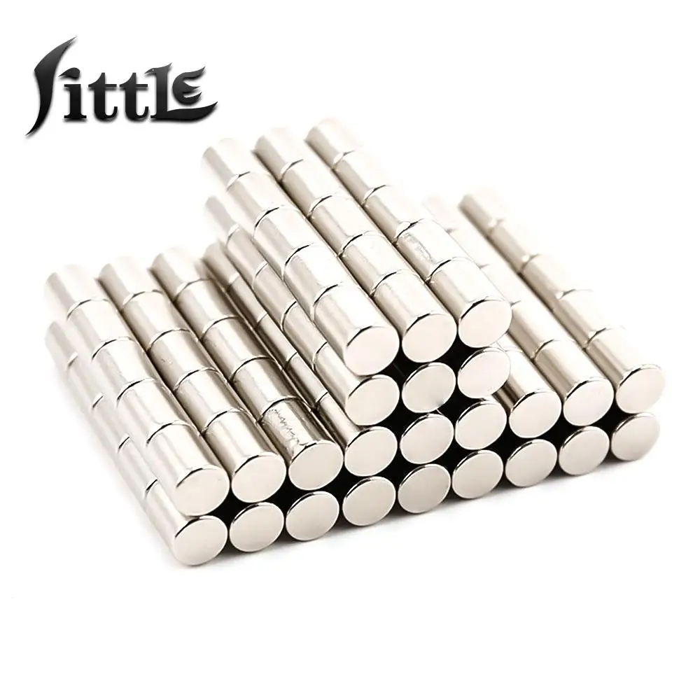 10 Pcs Cylindrical Magnets Imanes De Neodimio Sound Aimant Puissant Ndfeb  Magnets Neodymium Magnet D20*1/1.5/2/3/4/5/6/8/10/15mm - AliExpress