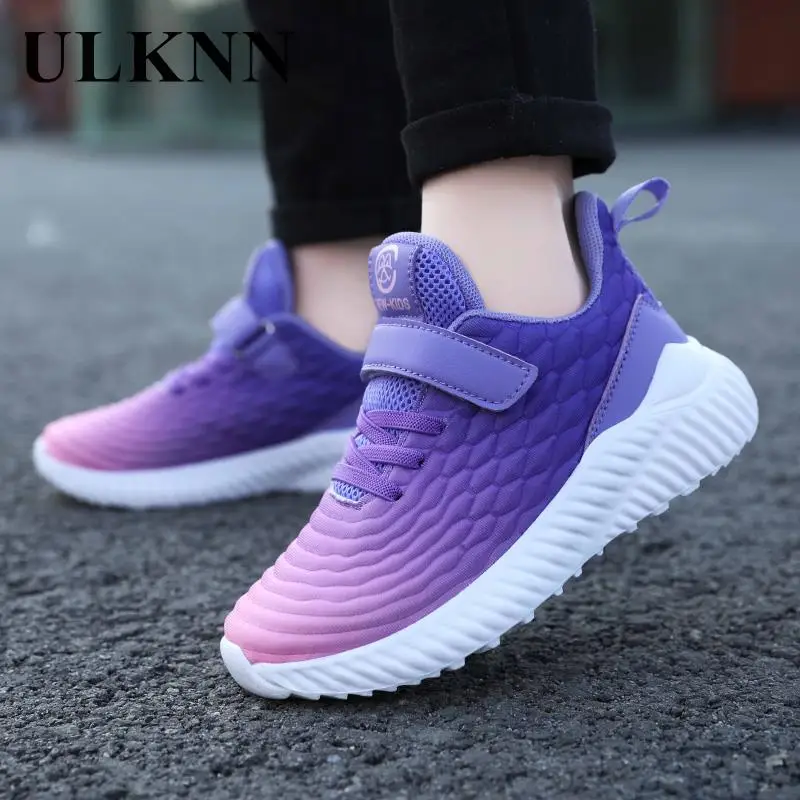 Children's Sports Shoes girl's Mesh Pupils School  sneakers Boys Casual Shoes Non-slip Soft-soled Running Shoe Elementary exdino children led dinosaur mesh autumn light up training shoes little boy spinosaurus kids flashing sports sneakers breathable