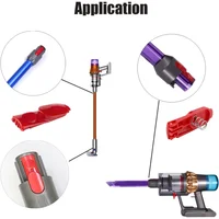 ปุ่มล็อคหัวดูดฝุ่นสำหรับเครื่องดูดฝุ่น Dyson รุ่น V7, V8, V10, V11 และ V15, อะไหล่สำหรับด้ามต่อ, ด้ามต่อแบบยาว 4