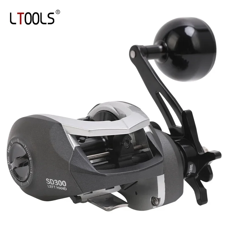 

15KG Max Drag Baitcasting Reel 6.3:1 Gear Ratio Fishing Wheel Sea/ Boat Fishing Highly Sensitive Unloading System Baitcast Reels