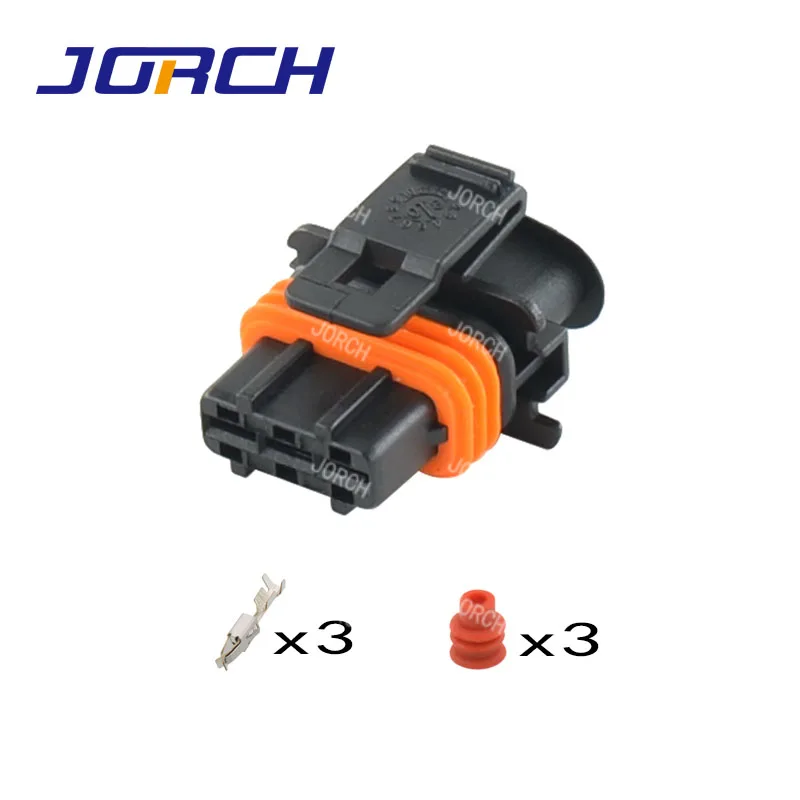 Conjuntos de Pinos Conector à Prova d Água Habitação 1928403110 3.5 Série Auto Plugue Elétrico 1928404074 10