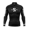 2025 Long Sleeve Rashguard Upf 50 Sun Protection Surf Shirt Quick Dry Breathable Swimming Tight T-shirt Summer 2023 Gym Clothes 1