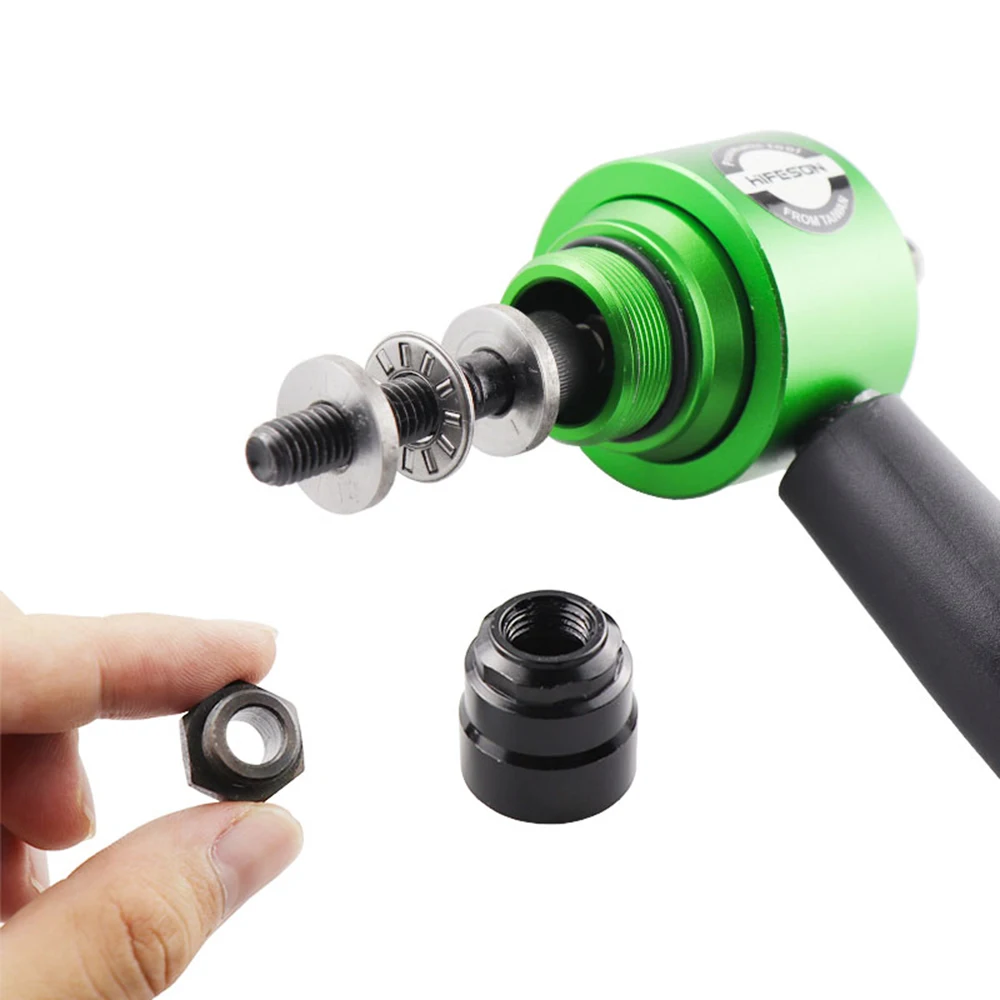 HIFESON M3 M4 M5 M6 M8 Electric Rivet Tool Aapter Manual Rivter Handheld Rivet Gun Connector Kit For Flat Nuts