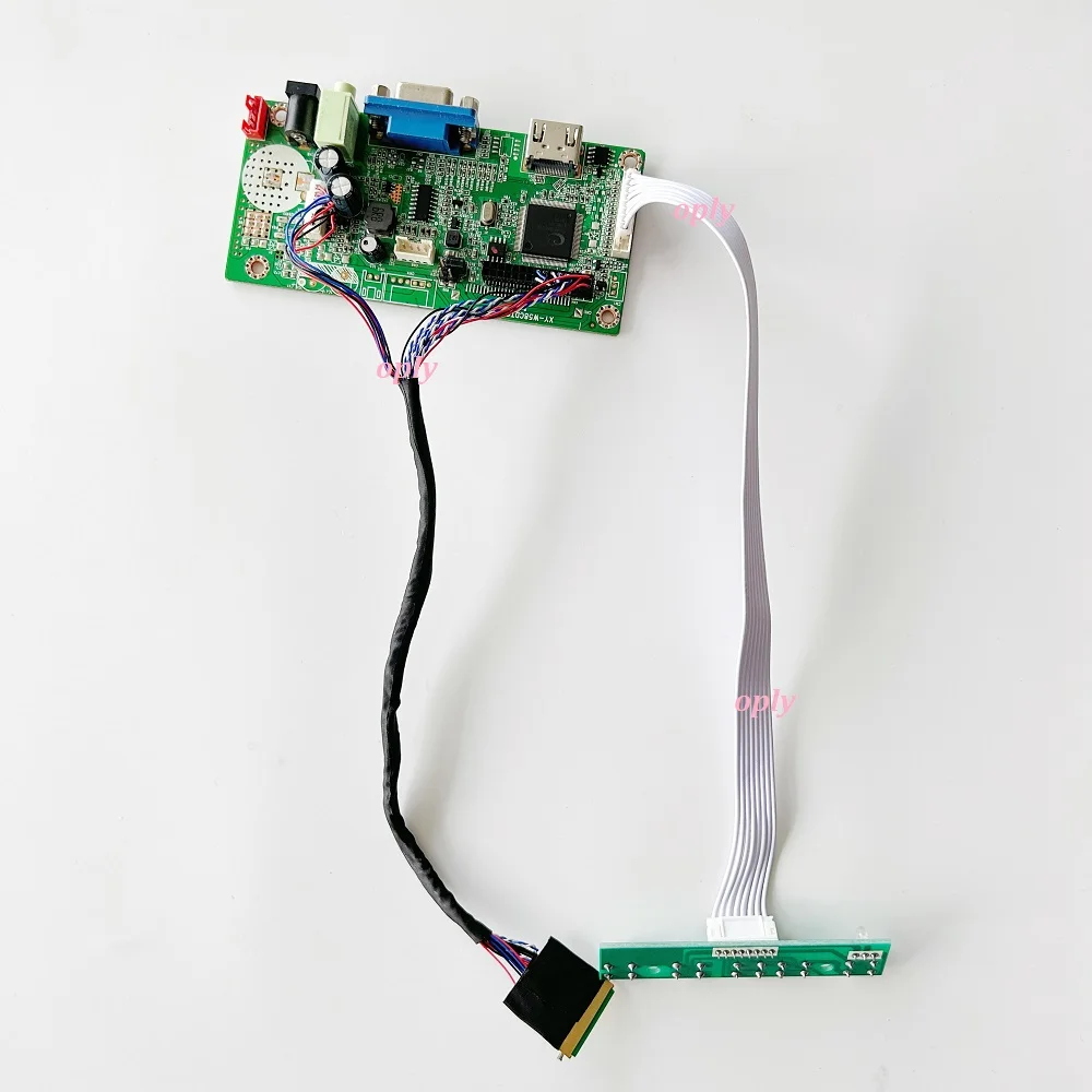 

Комплект платы управления 58C для LP145WH1 LP156WH2 1366X76 8 панель 1366*768 экран монитора дисплея DIY VGA 40 PIN LVDS