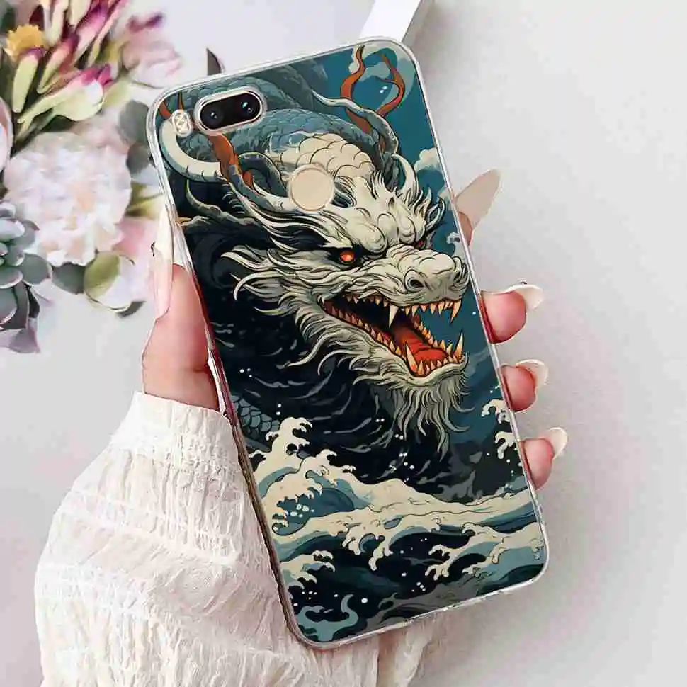 Love Pop Print TPU Soft Silicone Phone Case with Floral Design