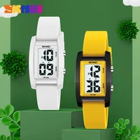 SKMEI 2325 Luxury Waterproof Shockproof Digital Wristwatches Back Light Countdown Watch for Women Stopwatch Lady Reloj