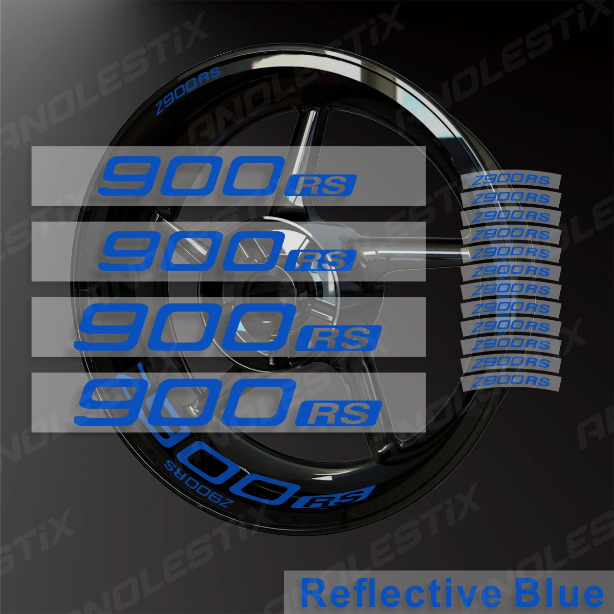 AnoleStix   ݻ ƼĿ  Į  Ʈ , ͻŰ Z900 RS 2019 2020 2021 2022 2023