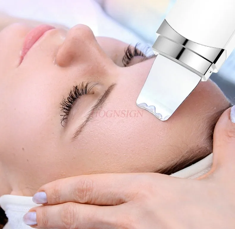 Ultrasonic peeling machine, blackhead removal shovel, portable charging, facial cleaning and export beauty instrument