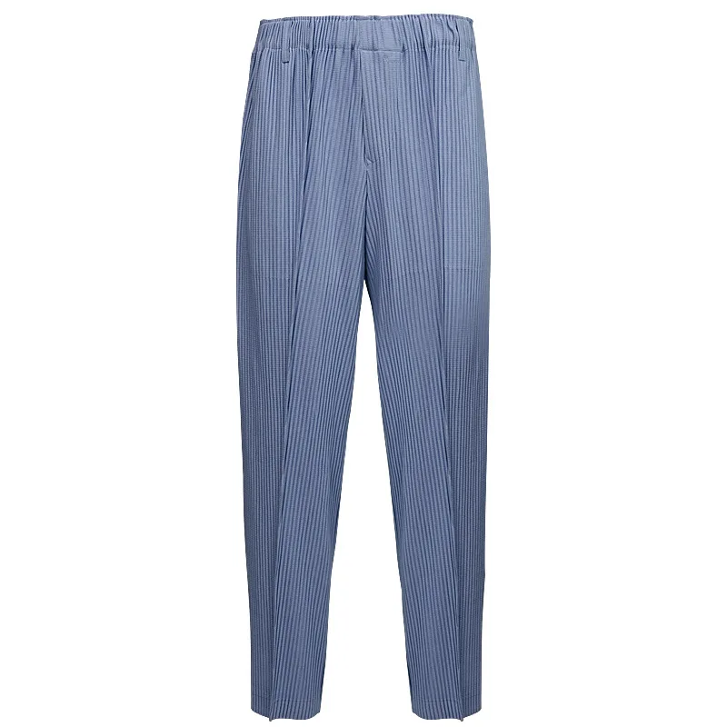 Pleats 2024 New Spring Men's Pleated Casual Pants Fashion Simple And Versatile Pleated Sports Pants Male Men Clothing 5