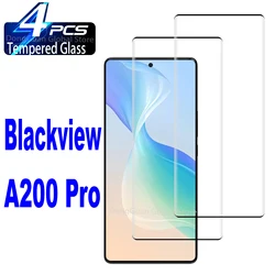Premium 3D Tempered Glass Screen Protector - 1/4 Pack for 2 Pieces (For A200 Pro)