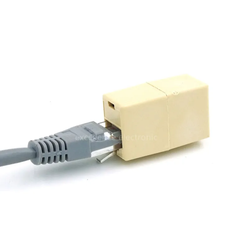 10/5 Pz Rete Ethernet Doppia Testa Dirta Cavo Lan Joiner Accoppiatore RJ45 CAT 5 5E 6 6a Spina Di Prolunga Cavo Di Rete Connettore - Foto 11