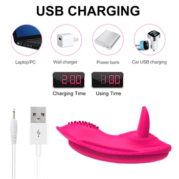 Wearable Panty G-point Tongue Licking Vibrator Vibrating Egg Remote Control Vagina Clitoral Stimulation Anal Sex Toys For Women 4