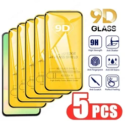 5 - Pack 9D Ultra - Clear Tempered Glass Screen Protector - Galaxy A57 (5PCS)