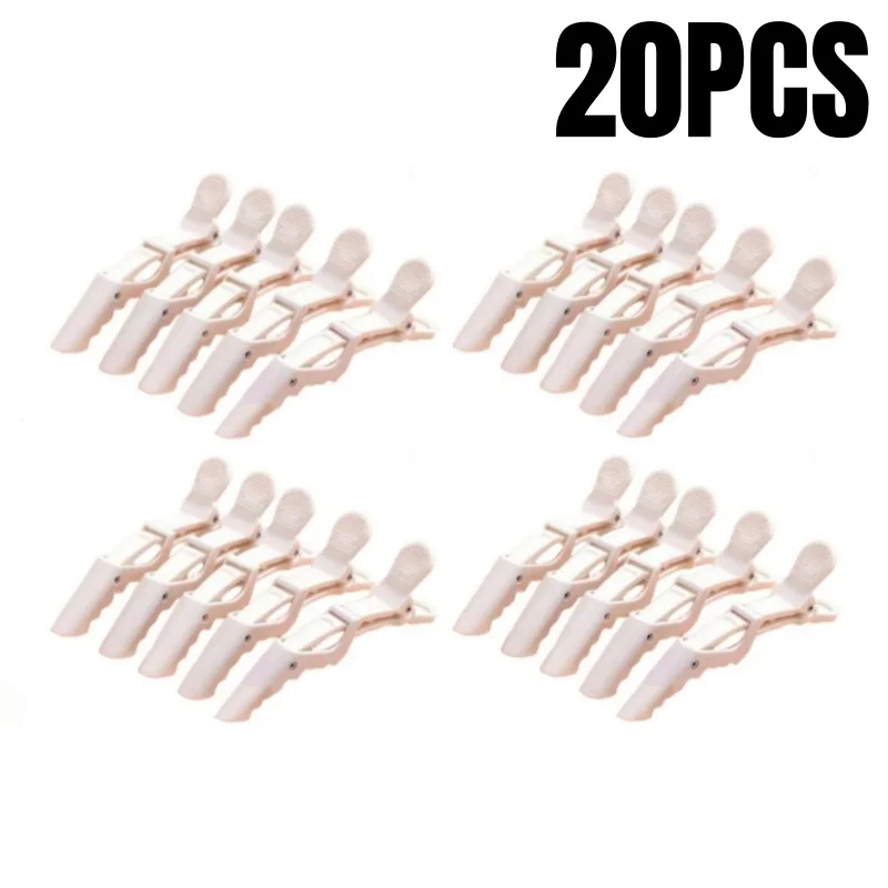 Professional Hairdressing Alligator Hair Clips - Durable Salon Clamps for Styling and Accessories