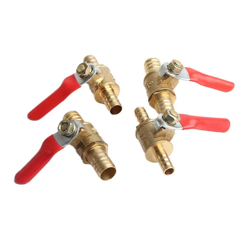 Valvola A Sfera In Ottone A 3 Vie Per Tubo Flessibile Da 12