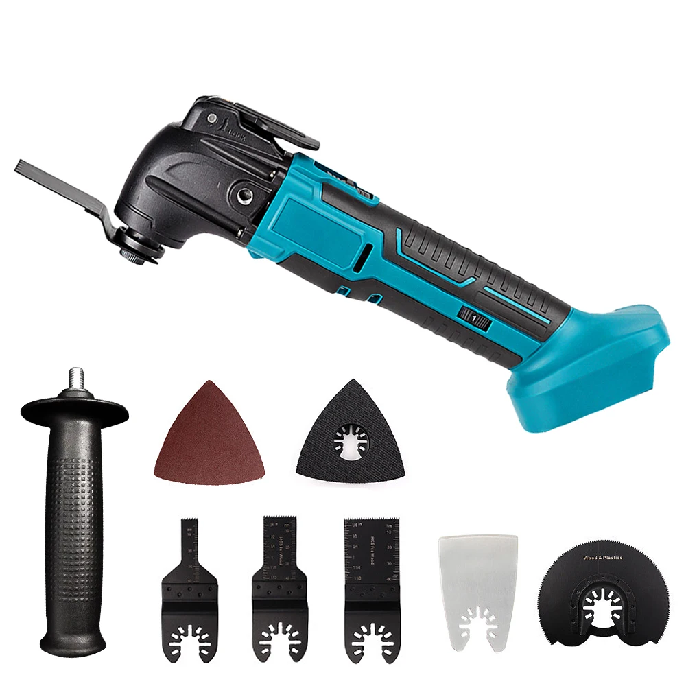 Cordless Oscillating Tool for Makita 18V Battery, 6 Variable Speed  Brushless-Motor Tool, Oscillating multi tool kit for Cutting Wood Drywall  Nails
