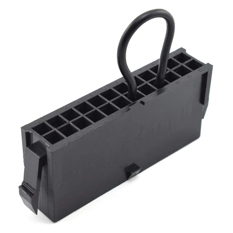 ATX Power Supply 24Pin Jumper Bridge Tool PSU Test Starter Power Reset without No need Plug into The Motherboard