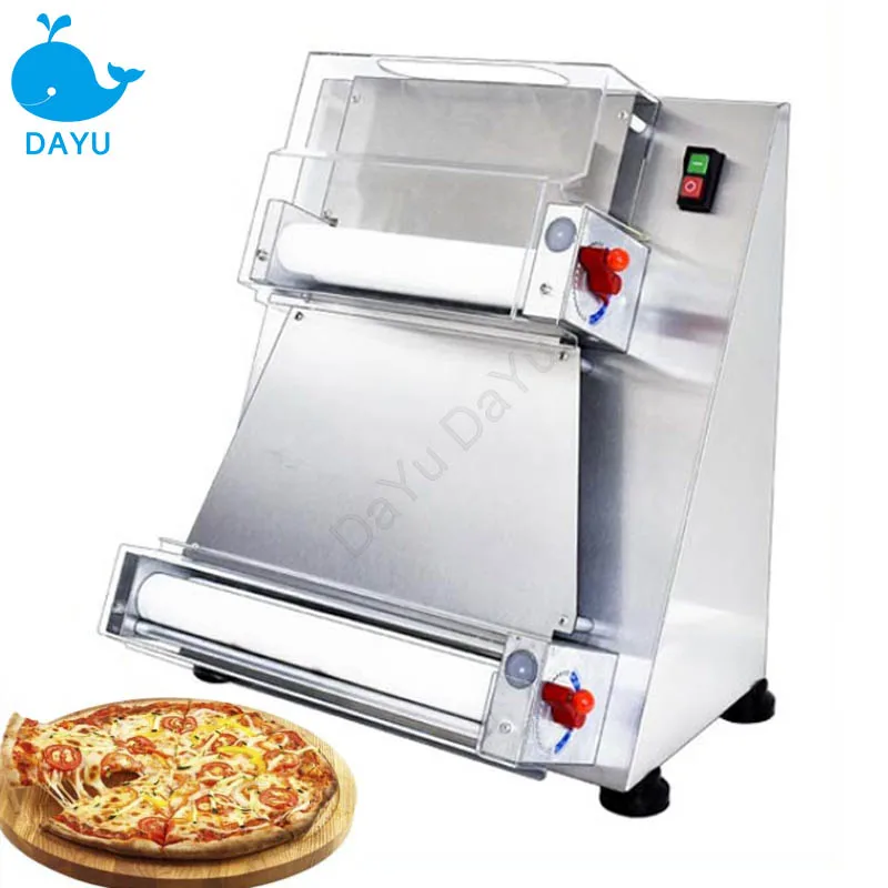 Pizza Forming Machine Commercial 3-15 Inch Fully Automatic Stainless Steel Food Proceessor Adjustable Pressure Cake Maker