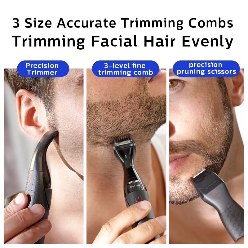 ماكينة حلاقة فيليبس الكهربائية MG1100، أداة دقيقة...