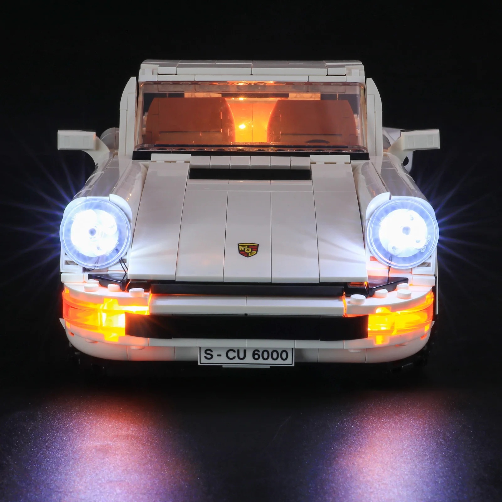 Hprosper LED 조명 10295 Creator Expert Porsche 911 자동차 장식 램프(배터리 박스 포함)(레고 빌딩 블록은 포함되지 않음)