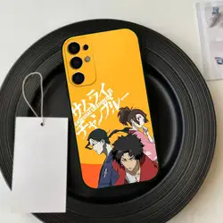 Samurai Champloo Soft Black Phone Case - Sleek and Protective Cover - Samsung S21Ultra (Z1)