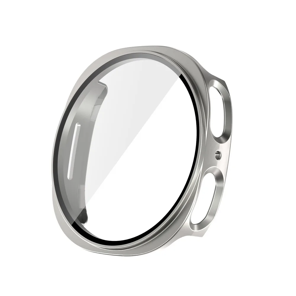 Premium Tempered Glass Smartwatch Protective Case with Screen Protector