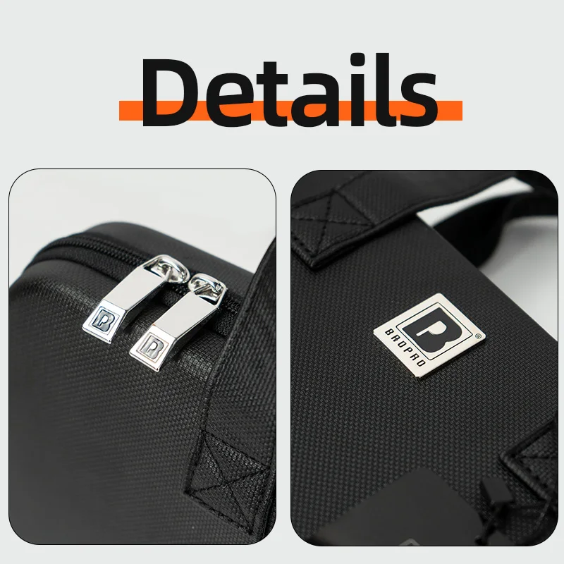 Bropro Saxophon Mundstück Tasche Aufbewahrungsbox für Alto Tenor Klarinette Trompete Mundstück Zubehör Tasche – Detail 12