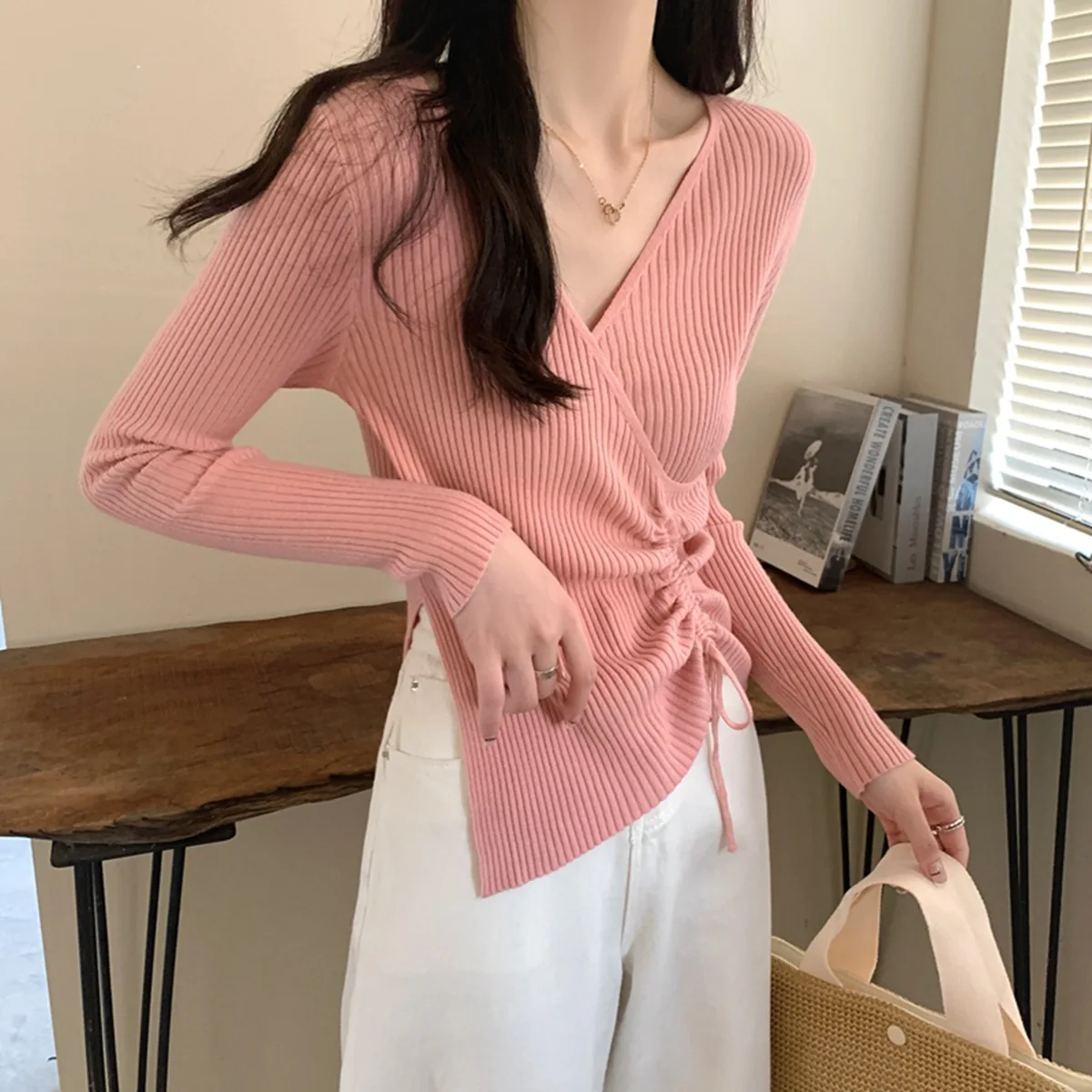 Women Autumn Knitted Sweater Pullover