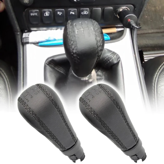 Carro de couro engrenagem Shift Knob, Manual Shift Lever, costura Handebol,  Fit para Volvo S60, S80, V70, XC70, 5, 6, qualidade superior - AliExpress