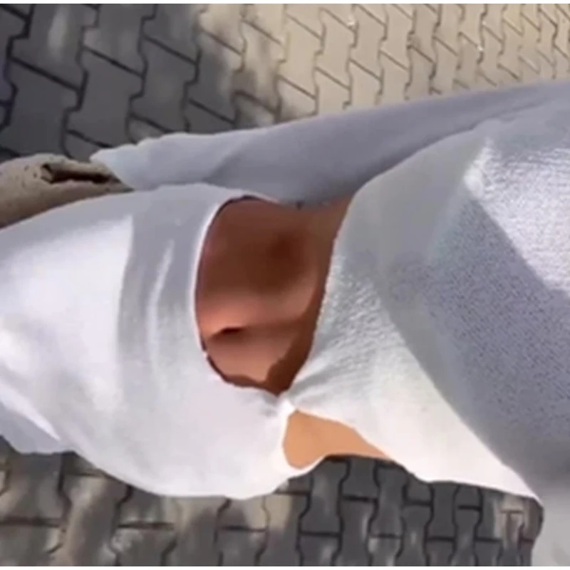 Sexy Knitted Hollow Out Long Dresses Women Casual Solid Slim Fit O-neck Slit Maxi Dress Sun Protection Female Summer Beach Party