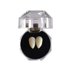 Vampire Fangs Halloween Cosplay Props - Horror Fake Teeth Costume Accessories and Party Favors (1.5cm)