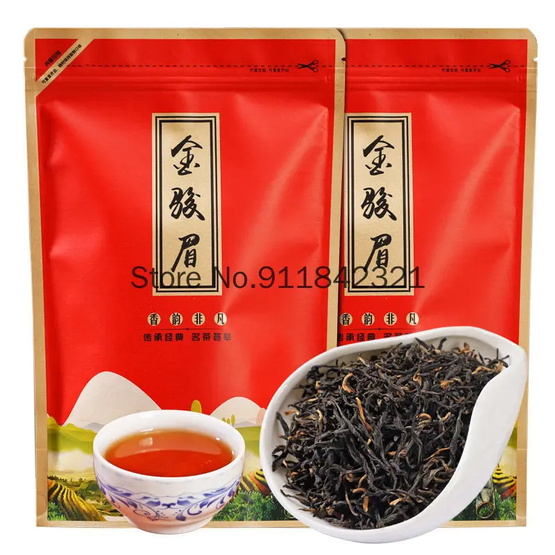 Китай Wuyi Mountain Tong Mu Guan Huaxiang одиночный бутон Jinjunmei черный чай Meizhan