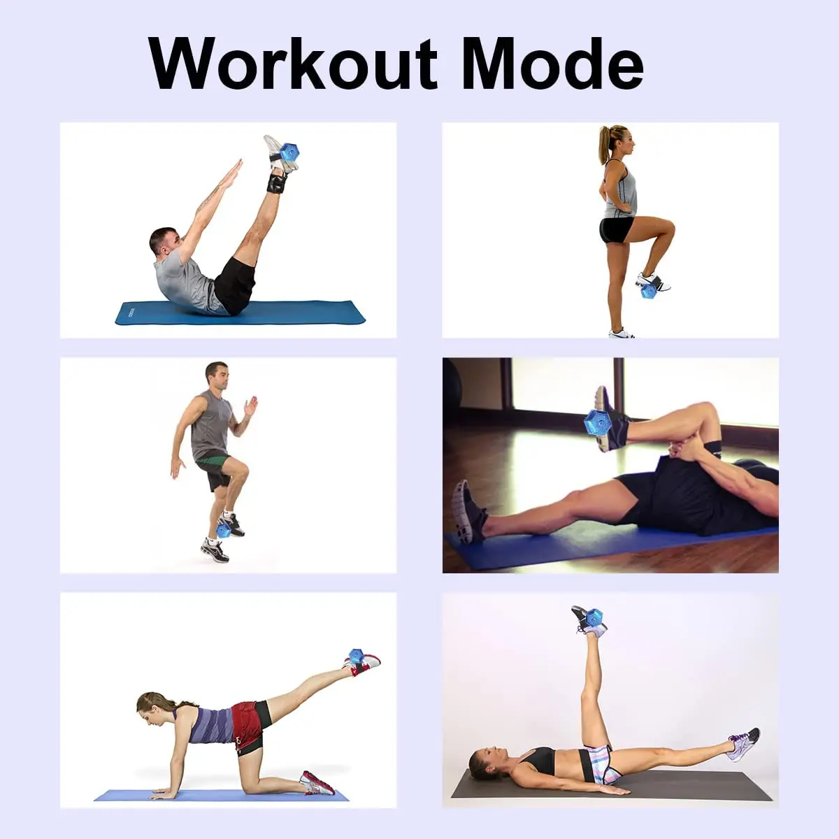 1 PCS Tib Bar Leg Extension Dumbbell Ankle Straps for Home Gym Booty Workouts Kickbacks Lower Body Strength Training