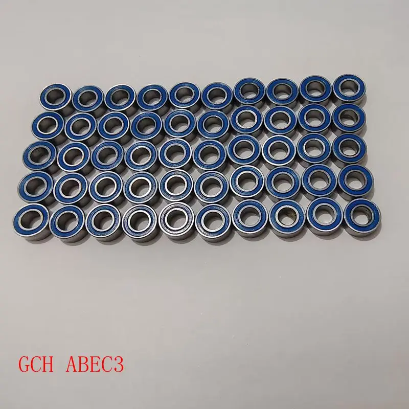 25 Stück MR115-2RS Blaue Kugellager, Metall-Gummi-gedichtete Kugellager 5 X 11 X 4 Mm, Langlebig, Für Werkzeugmaschinen, Elektronische Geräte
