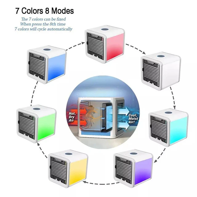 Mini klimaanlage fan luftreiniger mobile klimaanlage USB lade 3