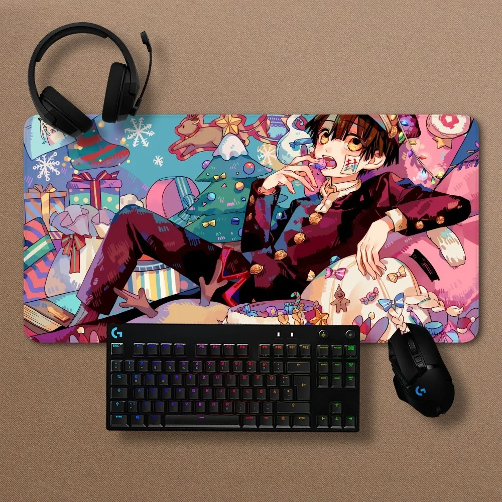 BiliBili Toilet-Bound Hanako-kun Mousepad Non-slip Lockedge Office Student Gaming Thickened Large Writing Pad Cushion 2