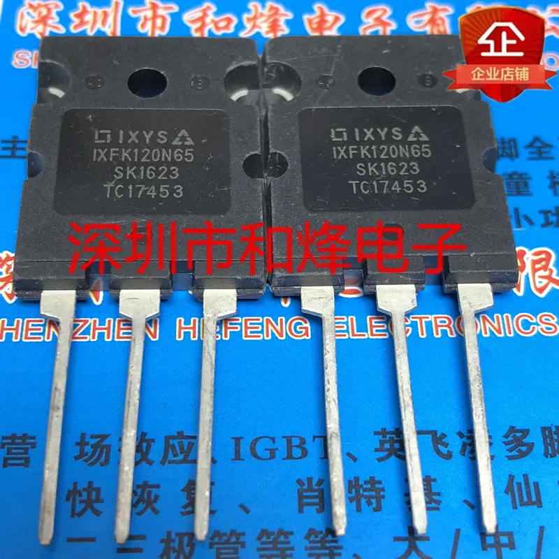 

5PCS-10PCS IXFK120N65 TO-264 650V 120A NEW AND ORIGINAL ON STOCK