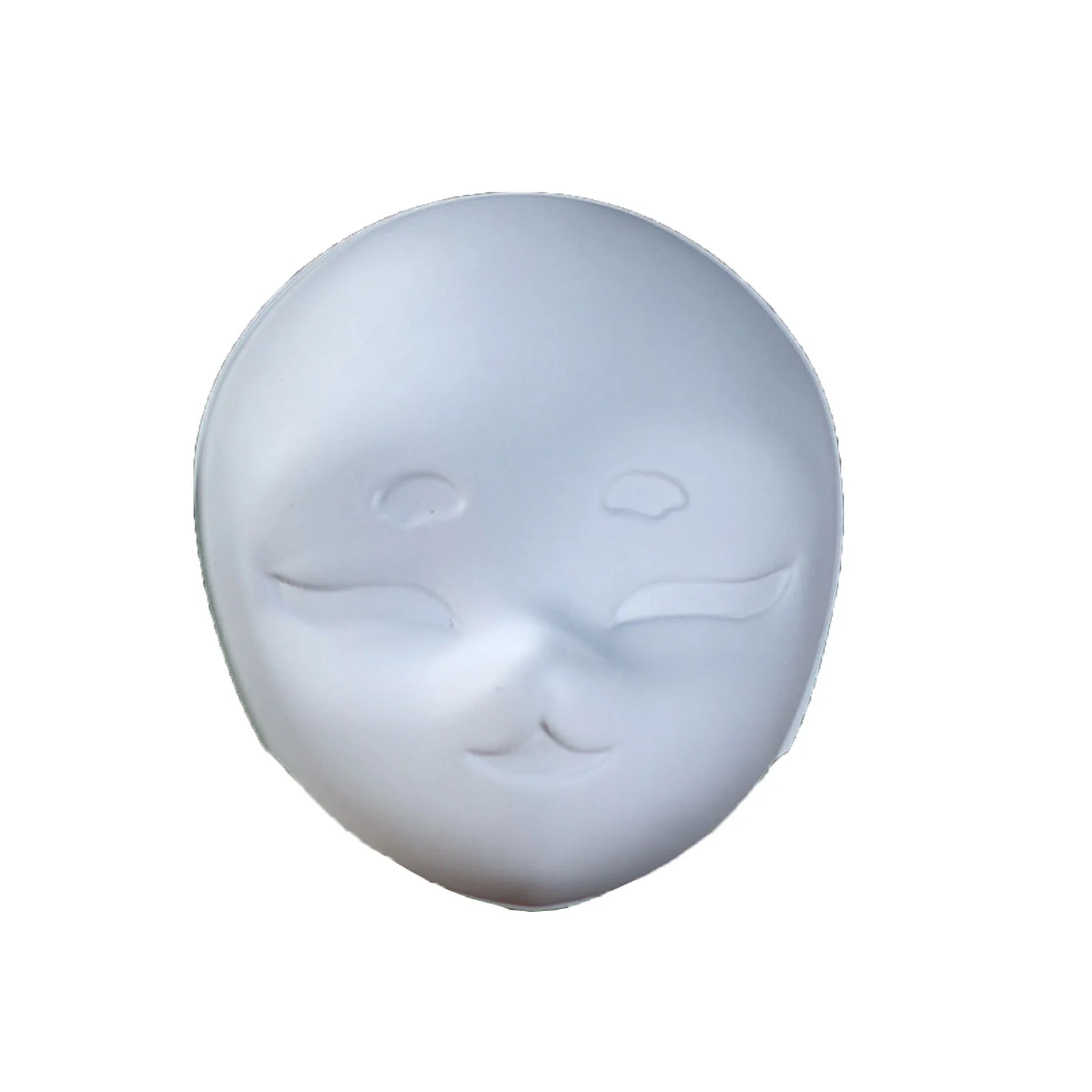 DIY White Full Face Masks for Creative Art and Cosplay