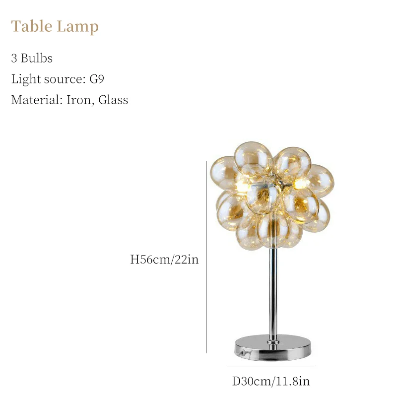 Table lamp 3Buls
