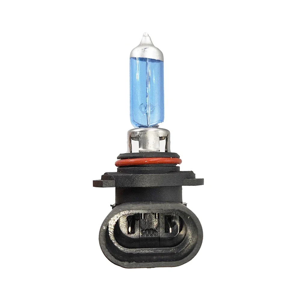 파란색 9005 할로겐 전구, 100W, 12V-24V DC 헤드라이트, 주간 주행등, 6000K 슈퍼 브라이트, 범용 자동 헤드라이트, 2 개
