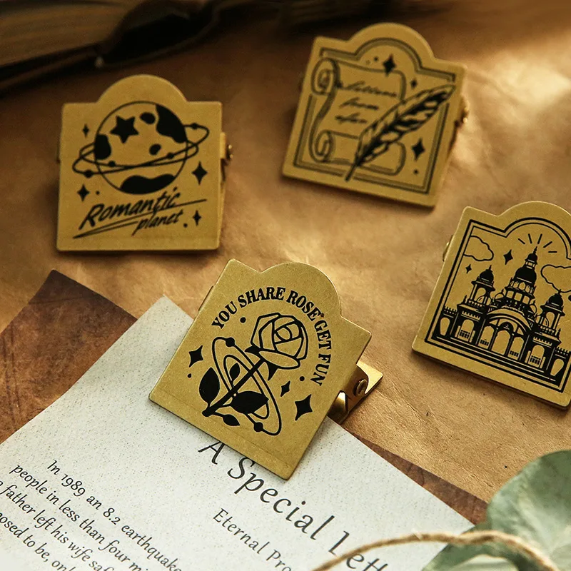 1 Pc Retro Tn Hand Account Clip In Ottone Clip Per Banconote In Metallo Vecchia Clip Per Appunti Da Viaggio Arredamento Creativo Cancelleria Forniture